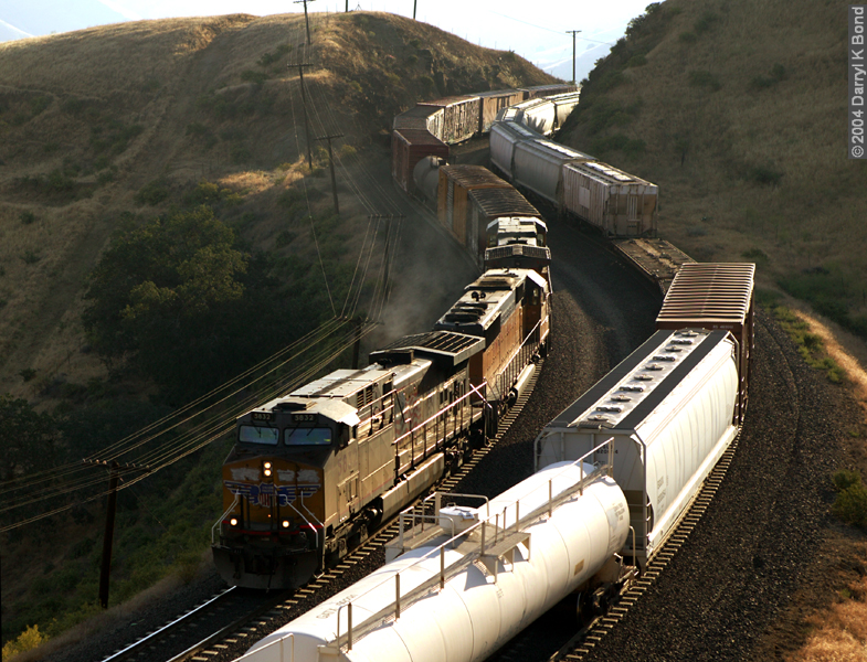 train uphill